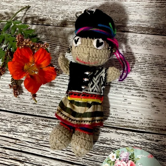 NEW Voodoo Doll. Doll Keychain. Witchcraft. Handmade. Handbag’s Accessory - Picture 5 of 8